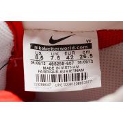 Chaussure Nike Air Force One Basse Rouge Pas Cher Pour Homme